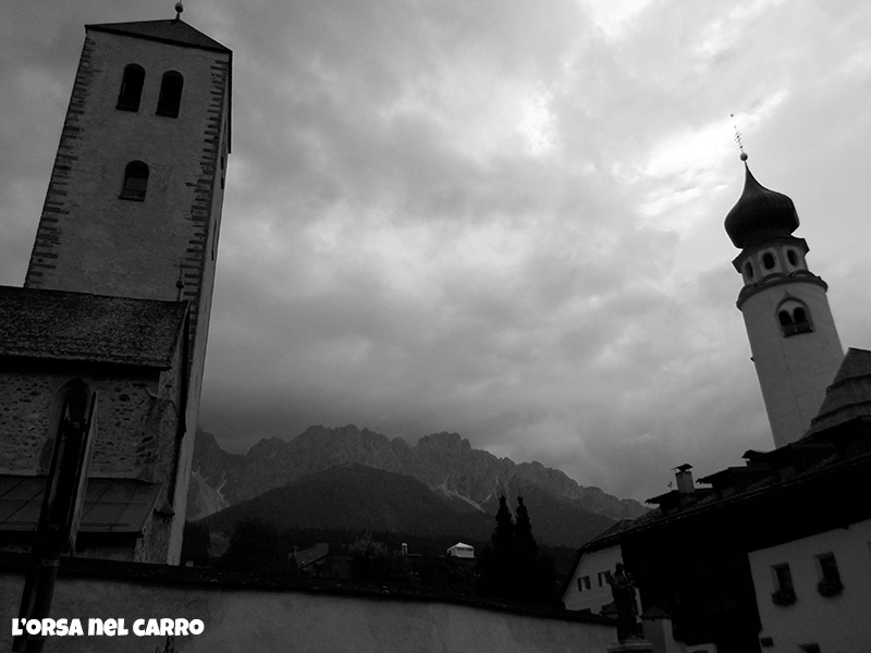 San Candido vista sui monti Baranci