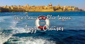 crociera Gozo Comino con Luzzu Cruises