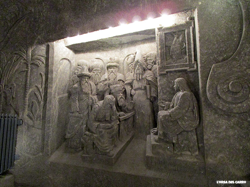 Miniere di Sale Wieliczka cappella sotterranea