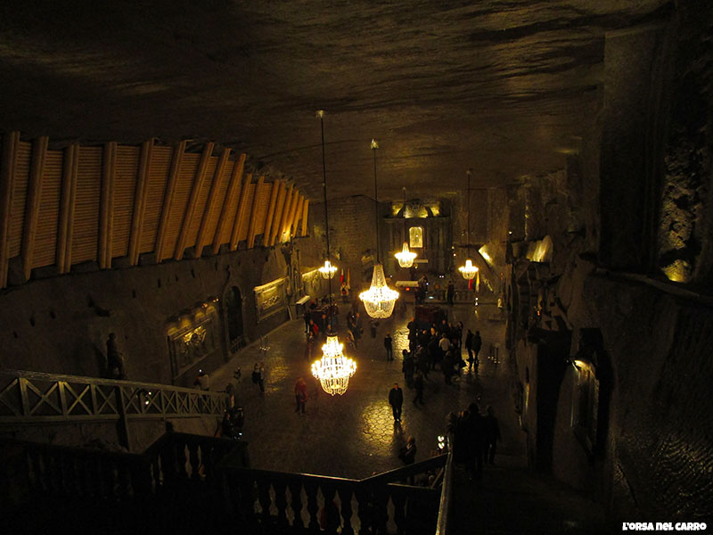 Miniere di Sale Wieliczka cappella sotterranea