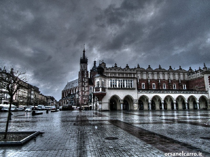 Piazza del mercato Cracovia