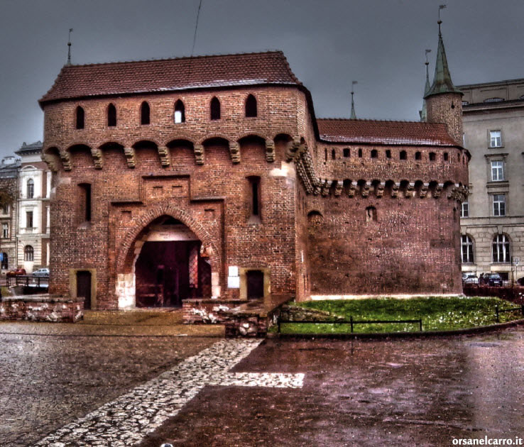 bastione Barbacane Cracovia