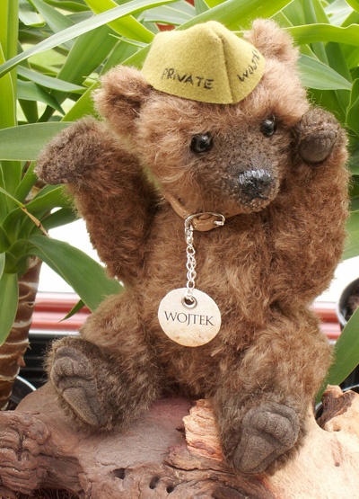 Wojtek Orso soldato peluche