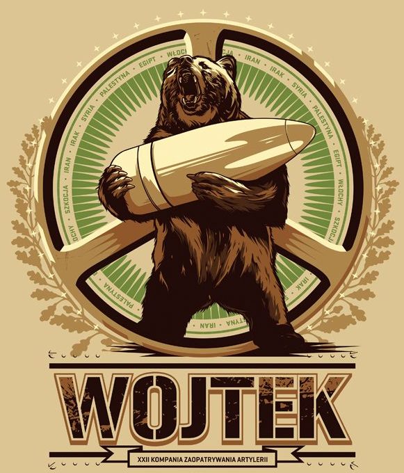 Wojtek bear soldier