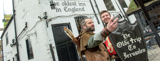 Ade Andrews il Robin Hood di Nottingham