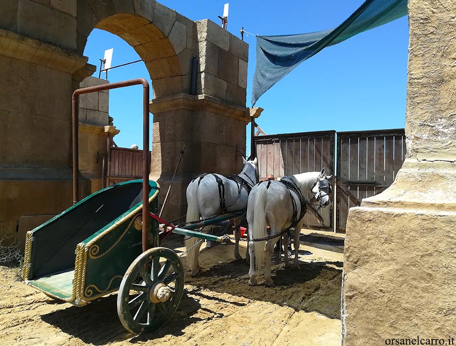 Cinecittà World giro in biga Ben Hur