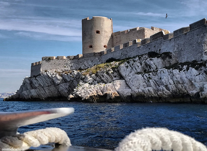 Isola d'If la prigione del Conte di Montecristo