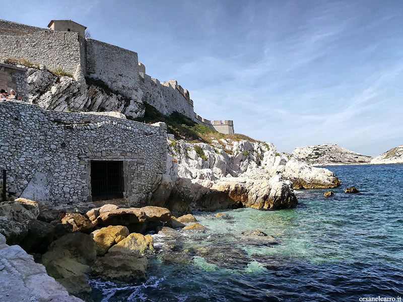 Isola d'If la prigione del Conte di Montecristo