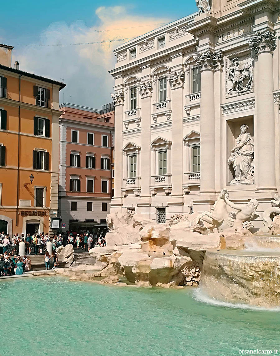 Fontana Trevi Roma