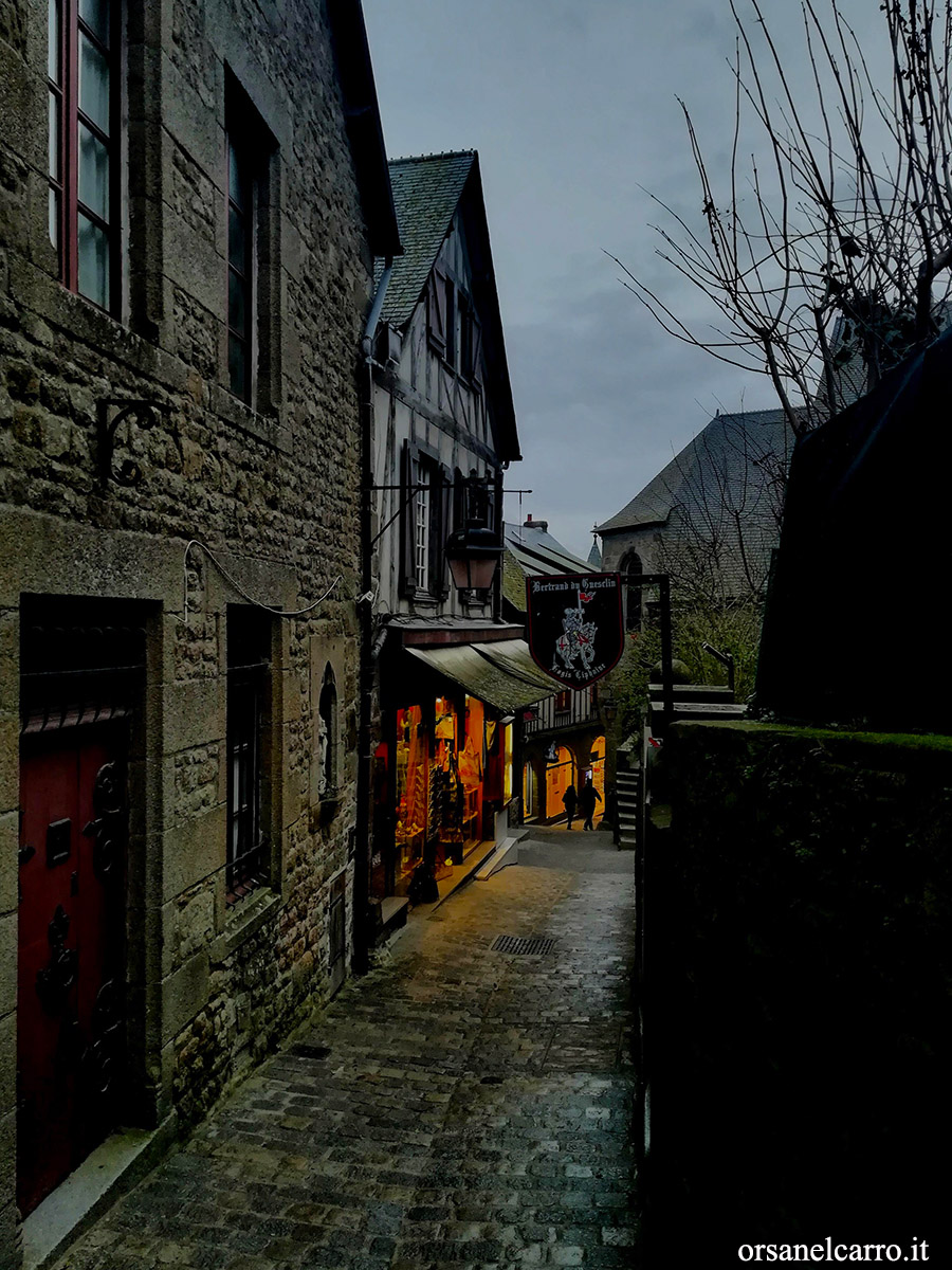 Mont Saint-Michel Grande Rue