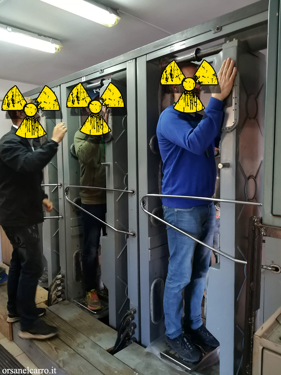 Chernobyl checkpoint dosimetrico