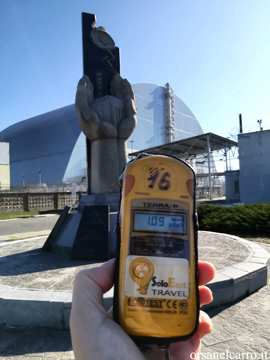 Chernobyl sarcofago reattore 4