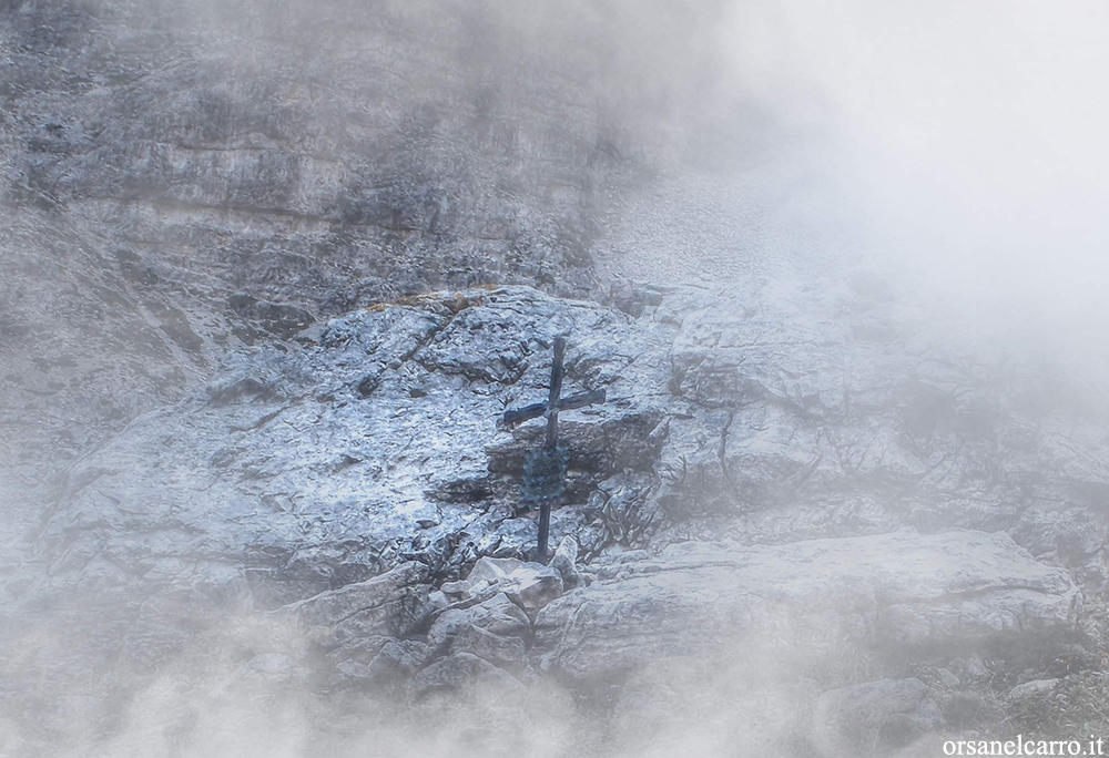 Croce memoriale Grande Guerra sulle Dolomiti