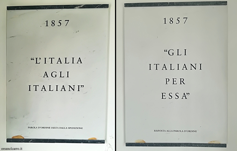 Spedizione di Sapri Pisacane parola d'ordine